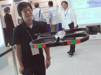 【CEATEC 10】iPhoneリモコンヘリの心臓部 画像