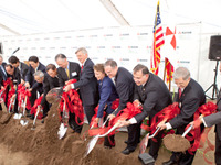 三菱重工、米国の風力発電設備組立工場を着工 画像