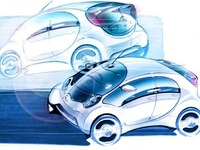 【フランクフルトショー2003出品車】三菱『アイ』コンセプト---ミッドシップA 画像