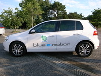 VW ゴルフ EVは電力回生ブレーキが4段階 画像