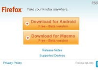 Android対応の Firefox 4、ベータ版登場…ブラウザの高速化と応答性を向上 画像