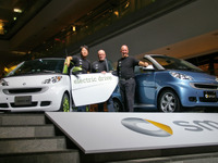 スマートのEV、日本で実証試験を開始 画像