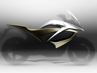 ホンダの新型オフロードバイク…スケッチ公開 画像