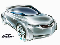 【フランクフルトショー2003出品車】マツダのディーゼルスポーツ、『クサビ』 画像