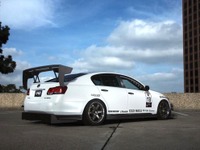 【SEMA10】迫力のリアウイング---レクサス GS ハイブリッド 画像