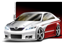 【SEMA10】トヨタ カムリ NASCAR仕様…680psのモンスター 画像