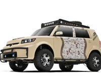 【SEMA10】カローラルミオン 海兵隊仕様 画像