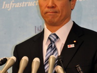 ［尖閣ビデオ流出］馬淵国交相、言及避ける 画像