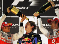 【F1アブダビGP】大逆転、史上最年少チャンピオンとしてベッテル戴冠 画像