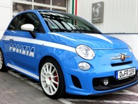 【エッセンモーターショー10】アバルト 500 のイタリア警察仕様 画像