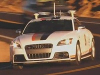 アウディ TTロボットカー の無人走行［動画］ 画像