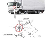 いすゞ ギガ、変速できない 画像