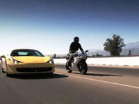 フェラーリ対ドゥカティ…サーキット対決［動画］ 画像