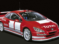 【フランクフルトショー2003出品車】プジョー『307WRC』---屋根は開くの? 画像