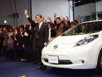 【日産 リーフ 発表】志賀COO「普及にはまず満足いただくこと」 画像