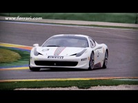 フェラーリ458チャレンジ…まるでF1 [動画] 画像