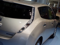 【日産 リーフ 発表】空力を意識したリアデザイン 画像