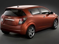 【デトロイトモーターショー11】シボレーの新世代コンパクト、車名はソニック 画像