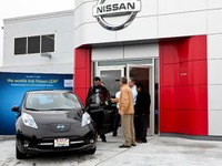 日産 リーフ「0-40マイル/hの加速が優秀」…世界で最初のオーナー 画像