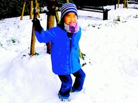 【冬休み】光の世界へ、雪合戦の世界へ 画像