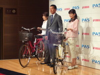 【ヤマハ PAS 新型発表】11年は10万7000台を目標に 画像