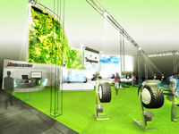 【東京オートサロン11】ブリヂストン、環境タイヤを中心とした展示 画像