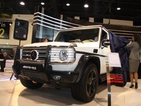 【カタールモーターショー11】メルセデスよ、お前もか!!…Gクラス に限定車 画像
