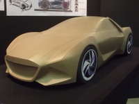 日韓共同制作のインドむけスポーツカー…カーデザイン学生の提案 画像
