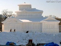さっぽろ雪まつりの大型雪像…ライオンキングや本願寺など、完成までをチェック 画像