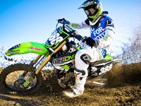 ライコネン、モトクロス世界選手権に参戦 画像