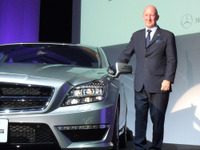 【メルセデスベンツ CLS 日本発表】スピークス社長「日本車からの乗り換えに期待」 画像