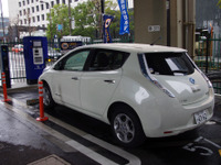 オリックス、都内5か所でEVカーシェアを開始…日産 リーフ 導入 画像