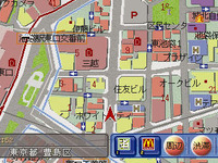 【さらに進化した楽ナビ『DR200』】地図データはHDDサイバーナビと同レベルに 画像