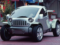 【東京ショー2003出品車】アーバン・モビリティ・ビークル……ジープ『トレオ』 画像