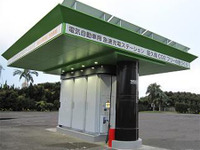 太陽光発電を利用したEV急速充電設備、日新電機が開発 画像