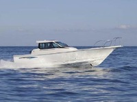 【ジャパンボートショー11】ヤンマー、低重心で安定航行のフィッシングボート 画像