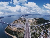 瀬戸大橋の管理通路を歩き、塔頂にのぼる 4月16日から 画像