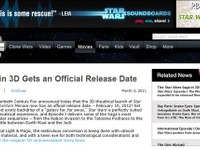 3Dスター・ウォーズ『ファントム・メナス』、2月10日に公開 画像