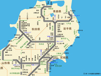 【東北地方太平洋沖地震】東北6県の高速道路、ほぼ全区間で通行止め 画像