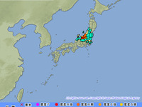 【東日本大地震】東日本各地で余震続く、長野県北部で震度6強 画像