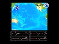 【東日本大地震】太平洋を伝わる津波［動画］ 画像