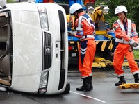 【東日本大地震】JAF、被災地にロードサービス特別隊を派遣 画像