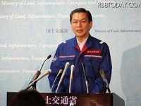 【東日本大地震】国交省大畠大臣報告　発生から1週間 画像