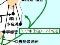JX、小名浜油槽所からの出荷再開 画像