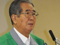 石原都知事「出荷制限で野菜が枯渇する」 画像