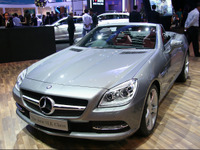 【バンコクモーターショー11】メルセデスベンツ SLK 新型、早くも右ハンドル 画像