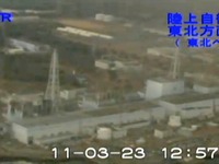 福島第一原子力発電所の状況　空撮［動画］ 画像