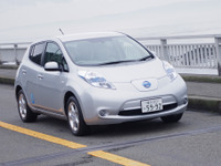 【日産 リーフ 試乗】走行中に震災本震…千葉匠 画像