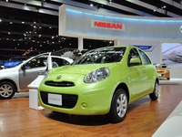 【バンコクモーターショー11】日産、リーフ は先進的、マーチ が現実的 画像