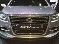 【ソウルモーターショー11】ルノーサムスン SM7 次期型発表…韓国プレミアム市場に挑む 画像
